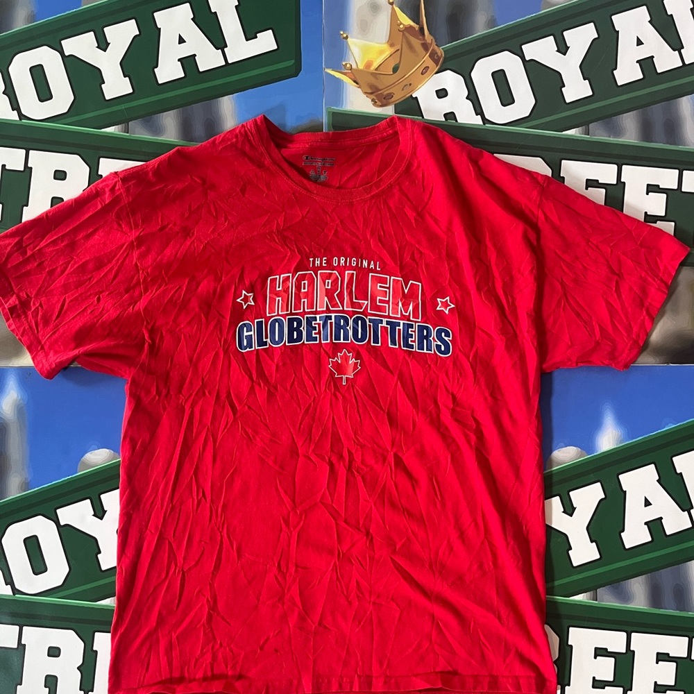Champion Harlem globetrotters t shirt